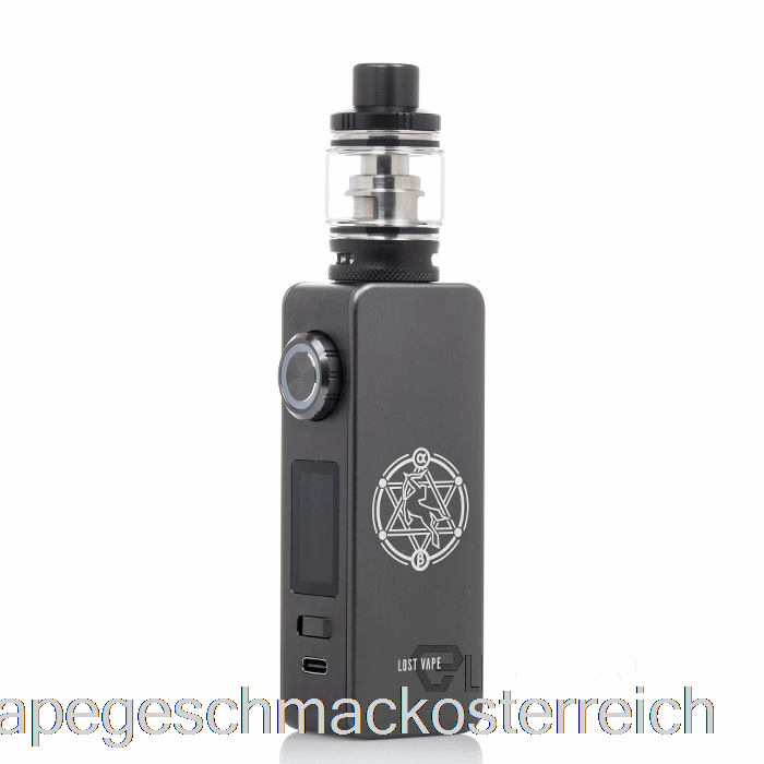 Lost Vape Centaurus M100 Starter Kit Gunmetal Grey Vape Geschmack